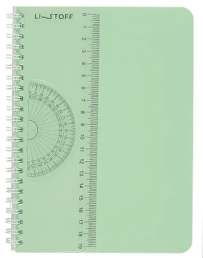 Тетрадь в клетку Listoff, "Мятная тетрадь", А5, 80 листов - фото 1