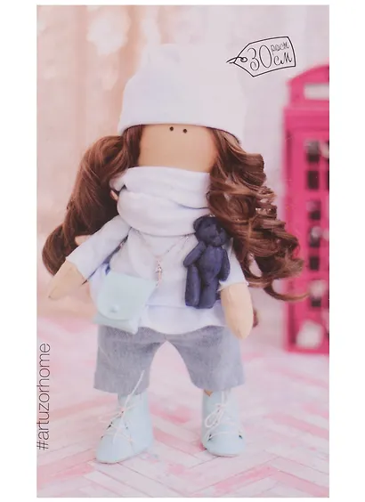 Интерьерная кукла «Кэтти», набор для шитья, 18*22*3,6см - фото 2