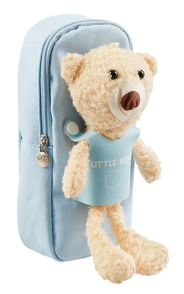 Пенал-косметичка "Little bear" с игрушкой, ассорти - фото 4