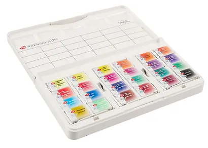 Краски акварельные 24цв 2,5мл "Белые ночи. Новейшая история" пласт.уп., ЗХК - фото 4