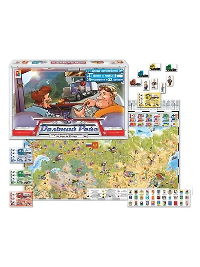 Радуга Игра Настольная "Дальний рейс" С-630 - фото 3