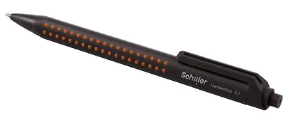 Ручка шариковая синяя автоматическая "Handwriting", в ассортименте, Schiller - фото 8