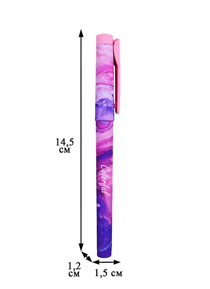 Шариковая ручка синяя, «Colorful Style Violet» - фото 2
