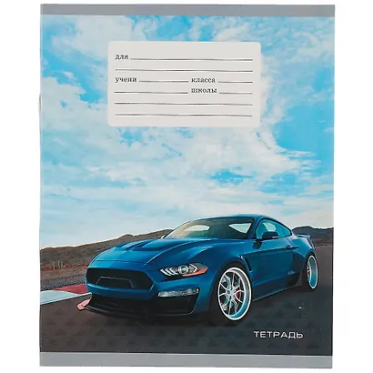Тетрадь в клетку Unnika, "Победители дорог (авто)", 12 листов, в ассортименте - фото 6
