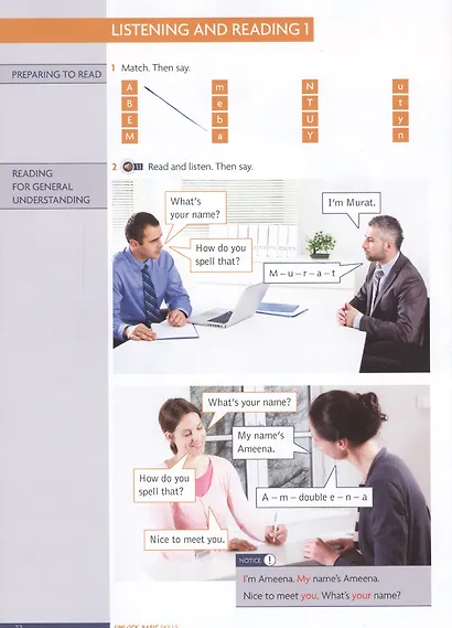 Unlock. Basic Skills. Student's Book. English Profile Pre A1 - фото 2