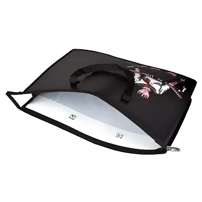 Папка для чертежей и рисунков А3 "ТАНЕЦ С КАТАНОЙ" 45*33*9см, внутр.ПВХ карман, дно с расширением, текст.ручки, УФ-печать - фото 3