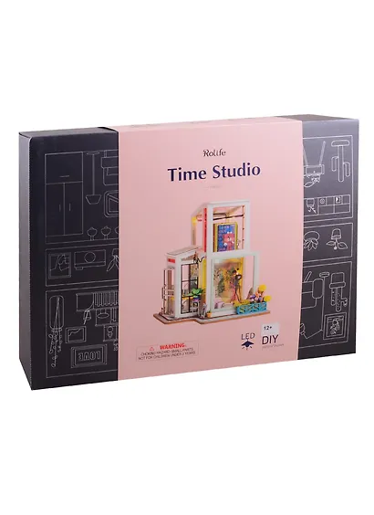Интерьерный конструктор для творчества Румбокс MiniHouse Time Studio TD01W - фото 1