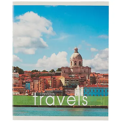 Тетрадь в линейку Listoff, Travels, 48 листов, в ассортименте - фото 3