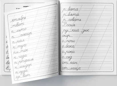 Пропись. Словарные слова - фото 4