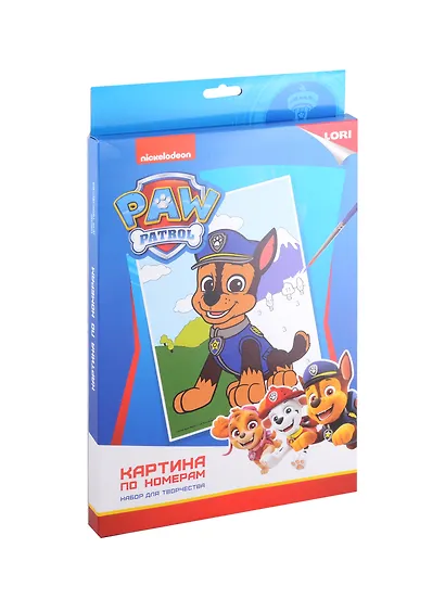 Набор для творчества LORI. Картина по номерам Щенячий патруль "Гончик" - фото 1