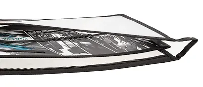 Папка для труда А4 "ГОНКИ" 33*23см пластик, молния, внутр.блок для канц.принадлежностей - фото 6