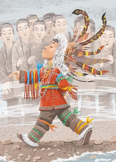 Счастливая земля. Сказки нивхов - фото 6