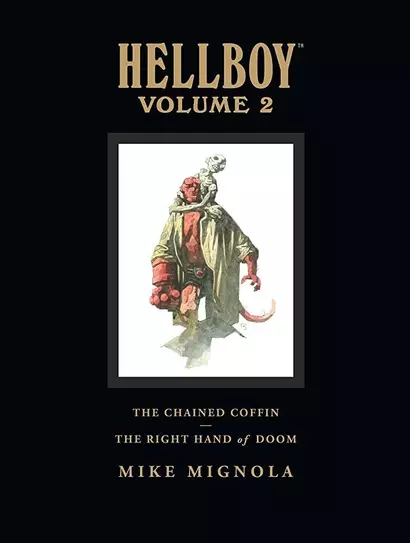 Hellboy Library Volume 2: The Chained Coffin and The Right Hand of Doom Хеллбой Том2: Закованный гроб и Правая рука судьбы / Книги на английском языке - фото 1