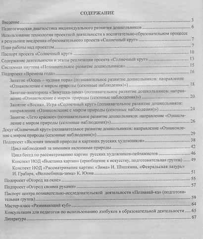 Проекты в ДОО. Экологический образовательный проект "Солнечный круг". Для детей 5-7 лет - фото 2