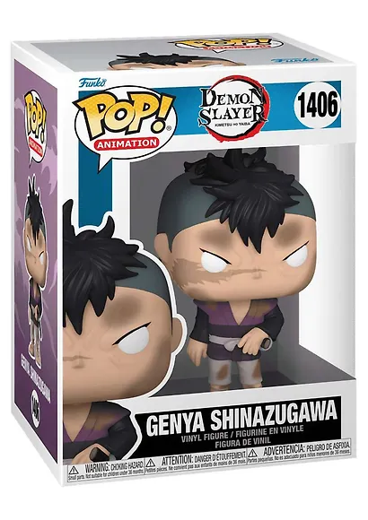 Фигурка Funko POP! Animation Demon Slayer Genya Shinazugawa (1406) (Fun72609) - фото 2