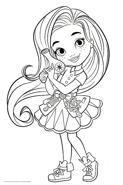 Maxi-раскраска. Санни Дэй - фото 2