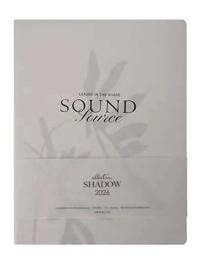 Еженедельник дат. 2026г. А5 88л 190x250 мм "Shadow" серый, иск.кожа, интегр.переплет, тонир.блок, карман, шелкография, цвет.обрез, 2 ляссе, скругл.углы - фото 2
