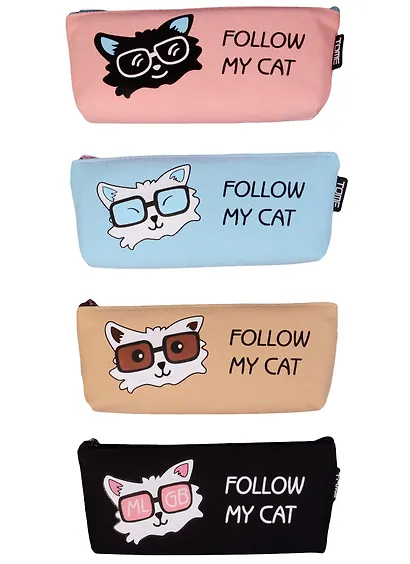 Пенал на молнии «Follow my cat», 20 х 8 см - фото 5