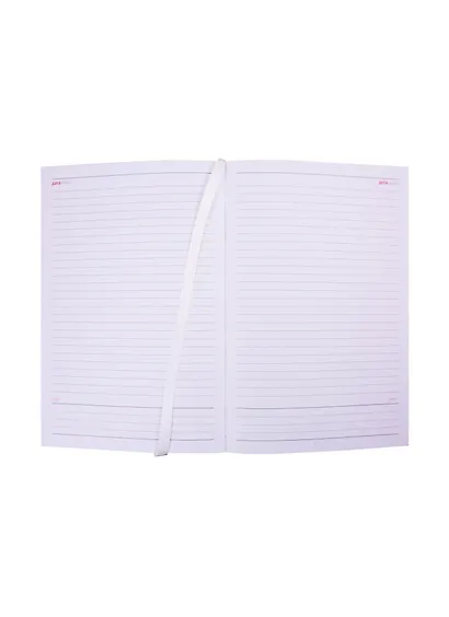 Ежедневник недат. А5 160л Pastel голубой, иск.кожа, интегр.переплет, шелкография, ляссе - фото 3