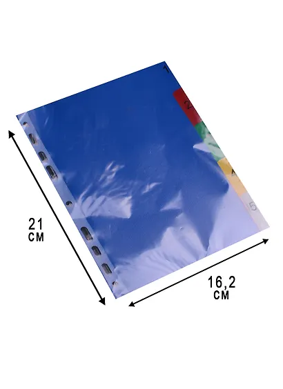 Разделитель А5 5разд., цветной, пластик, GoodMark - фото 1