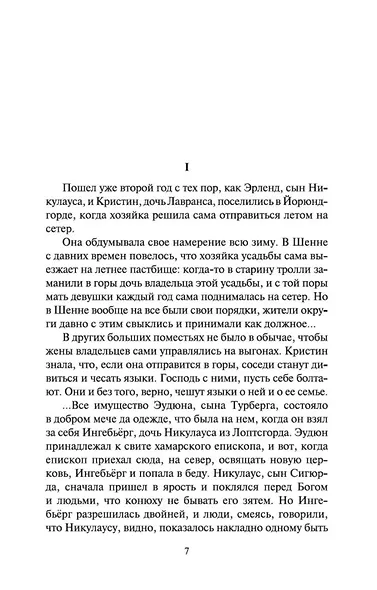 Кристин, дочь Лавранса. Книга 3. Крест - фото 10