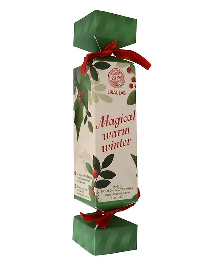 Набор бомбочек Magical warm winter Праздничная Ель (3х40гр) - фото 1