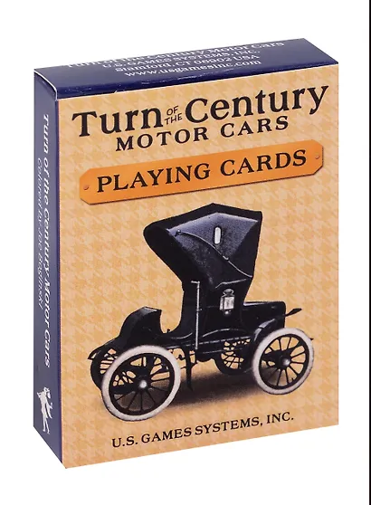 TURN OF THE CENTURY MOTOR CARS PLAYING CARD (54 карты) - фото 1