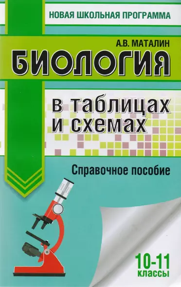 Биология в таблицах и схемах. 10-11 классы. Справочное пособие - фото 1