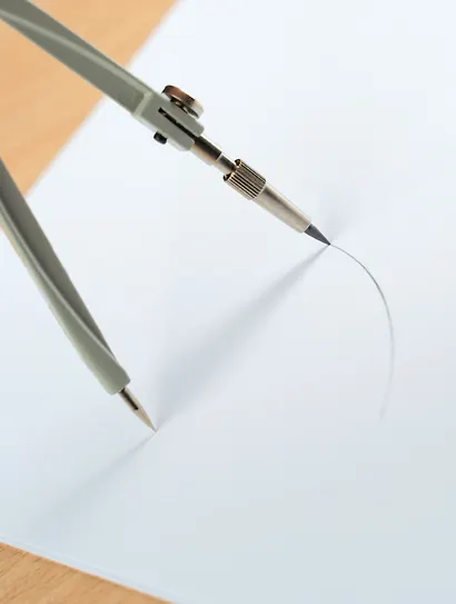 Циркуль школьный с запасным грифелем, Глобус - фото 5