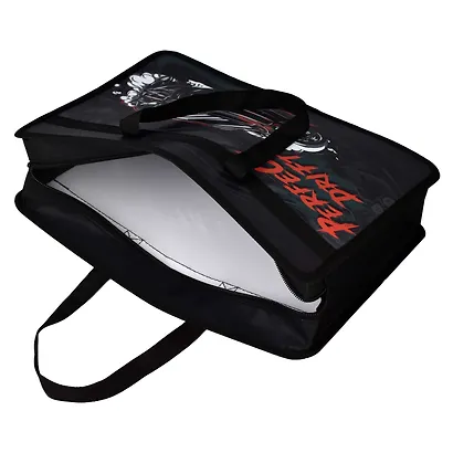 Папка для тетрадей А4 "ДРИФТ" полипропилен, 34*25*9.5см, молния, дно с расширением, текст.ручки, УФ-печать - фото 3