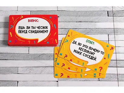 Игра настольная Давай, отвечай (32 карточки) 12+ - фото 2