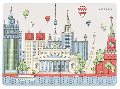 Обложка для паспорта Туристическая Москва (4627077842232) - фото 3