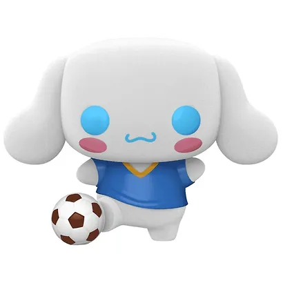 Фигурка Funko POP! Hello Kitty And Friends Cinnamoroll w/Soccer Ball (FL) (Exc) (86) (Fun82146) - фото 1
