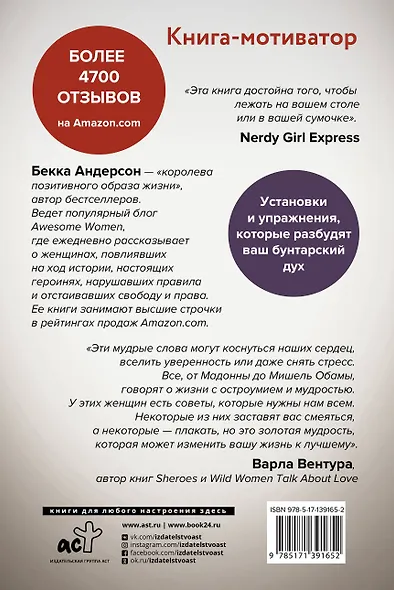 Сама дерзость. Мотивация и вдохновение на каждый день от великих бунтарок - фото 2