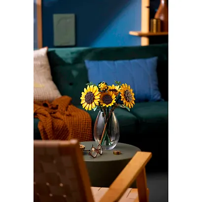 11502 Конструктор LEGO Botanicals Букет Подсолнухов, 686 деталей, возраст 18+ - фото 2