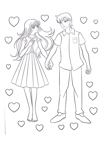 РАСКРАСКА АНИМЕ. МИР ОТАКУ - фото 5