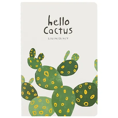 Тетрадь в клетку Languo, Hello cactus, 44 листа, в ассортименте - фото 4