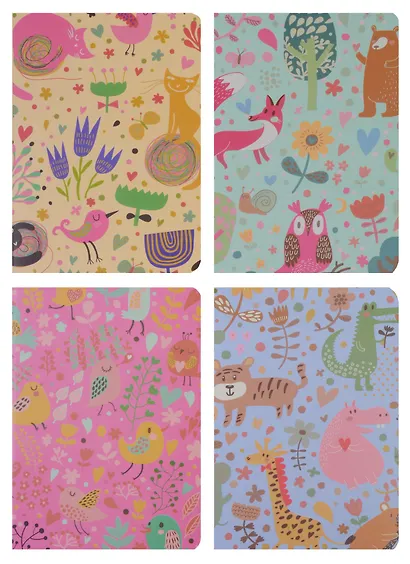 Записная книжка «Secret garden», нелинованная, 24 листа, А6 - фото 4