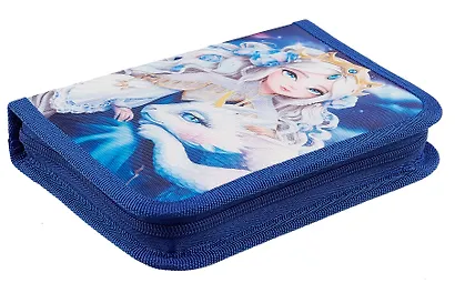 Пенал 1 отделение "Принцесса с драконом" 20*13,3*3,5 см, полиэстер - фото 3