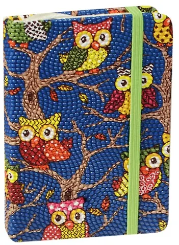 Записная книжка «Совы.Owls» А6, в клетку, в ассортименте - фото 1