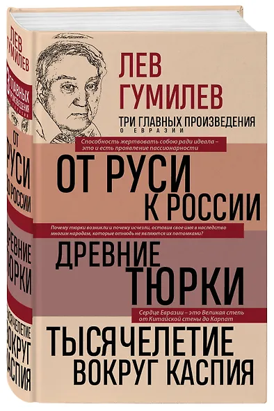 Лев Гумилев. От Руси к России. Древние тюрки. Тысячелетие вокруг Каспия - фото 3