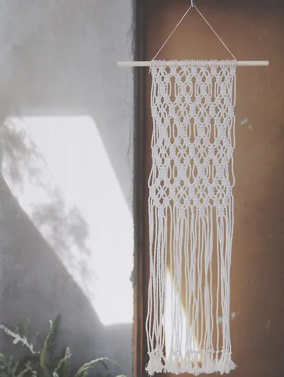 Макраме. 20 плетеных предметов декора для вашего дома - фото 6