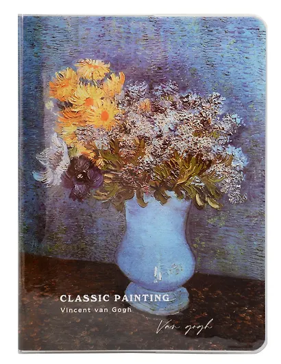 Тетрадь 112л лин. "Classic painting. Van Gogh" ПВХ-обл., ассорти - фото 2