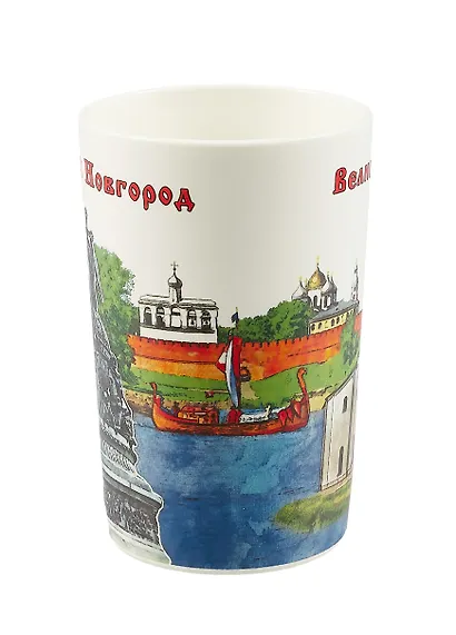 Кружка Великий Новгород (350мл) (фарфор) (Великий Новгород) (065-4-28-CL) - фото 2