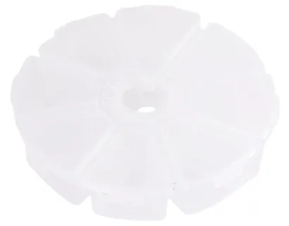 Органайзер для декора: Контейнер для бисера, 8 отделений, цвет прозрачный - фото 1