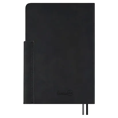 Ежедневник дат. 2026г. А5 176л "Тиволи глосс" черный, кожзам, тв.переплет, блинт.тиснение, офсет, справ.мат-лы, закругл.углы, 2 ляссе, инд.уп - фото 15