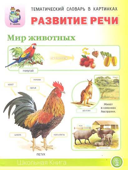 Развитие речи Мир животных… (5-7 л.) (мТемСлКартинк) - фото 1
