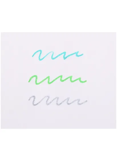 Набор гелевых ручек Stardust "Лес" 3шт. (изумрудный, натуральный, зеленый), Sakura - фото 2