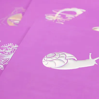 Тетрадь 48л кл. "Dream" мел.картон, печ.пантон, ламинация soft touch, тиснение гологр.фольгой, одноур.конгрев, ассорти - фото 6