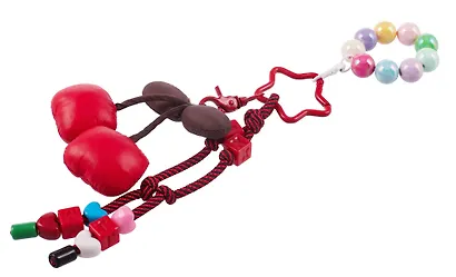 Брелок-обвес на сумку «Вишенки», 20 см - фото 3